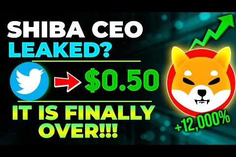SHIBA INU COIN NEWS TODAY – SHIBA INU CEO CONFIRM WHALES PUMPING SHIB AND WILL HIT $0.50..
