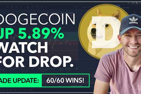 DOGECOIN - UP 5.89%, WATCH FOR DROP [EXITING 50% RIGHT NOW!] - DogeCoin Market News Now