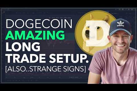 DOGECOIN - AMAZING LONG TRADE SETUP [ALSO..STRANGE SIGNS] - DogeCoin Market News Now