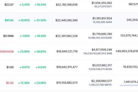 Shiba Inu Reclaims $19 Billion Market Cap, Flip Binance USD, Becomes 13th Biggest Crypto In The..