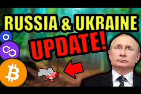 Russia INVADING Ukraine! US MASSIVE Sanctions! Bitcoin & Cryptocurrency Being USED! MATIC & LINK