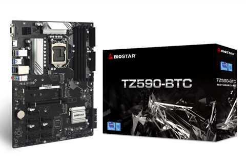 映泰发布TZ590-BTC挖矿主板 自带8个PCIe x1插槽