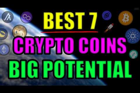 Top 7 Altcoins w UNBELIEVABLE POTENTIAL! Cryptocurrency BEST Projects! (Helium, Algorand, Polygon)