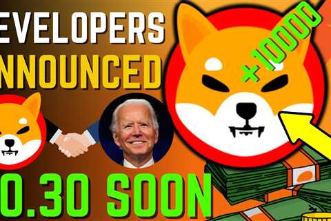 SHIBA INU COIN NEWS TODAY – URGENT! DEVELOPERS HINTS SHIBA WILL HIT $0.30 – PRICE PREDICTION..