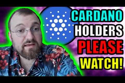 CARDANO FOUNDER EXPLAINS WHY ADA STILL HAS 25x POTENTIAL (NEXT 12 MONTHS)!