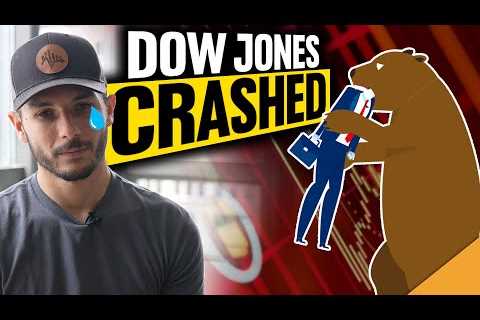 DOW JONES IS CRASHING!! (Is Recession Here?)