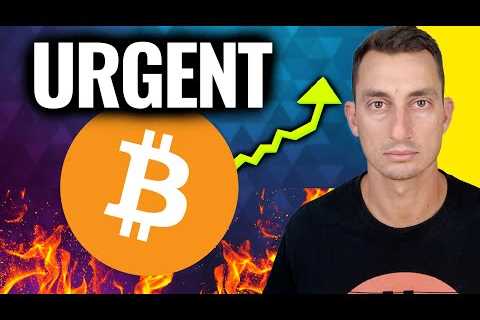 Bitcoin WARNING: Smart Money is FLOODING Into Crypto (Actually Urgent)