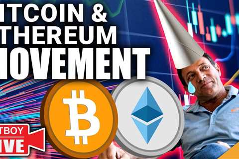 Hefty BITCOIN & ETHEREUM MOVEMENT!! (Wolf of Wall Street Admits He was WRONG About Crypto)