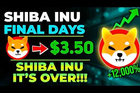 SHIBA INU COIN OH MY GOD! 🔥 NO MORE SHIBA INU COIN? IF YOU HOLD 9,000,000 SHIBA INU COIN NEWS..