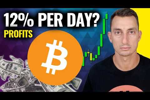 BITCOIN 121.3% in 10 DAYS! Crypto Trading for Daily Profits (Tested)