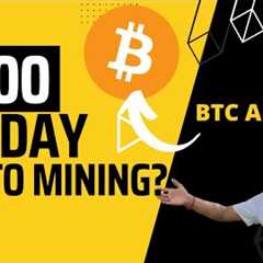 Is Crypto Mining Profitable ?  BITCOIN ANALYSIS AND CRYPTO Mining TALK