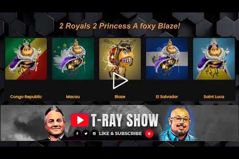 2 Royal Bees 2 Princess Bees and a Foxy Blaze Bee | NFT Auction