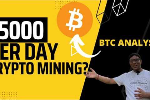 Is Crypto Mining Profitable ?  BITCOIN ANALYSIS AND CRYPTO Mining TALK