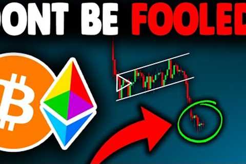 NO ONE IS WATCHING THIS (Don't Be Fooled)!! Bitcoin News Today, Ethereum Price Prediction (BTC, ETH)