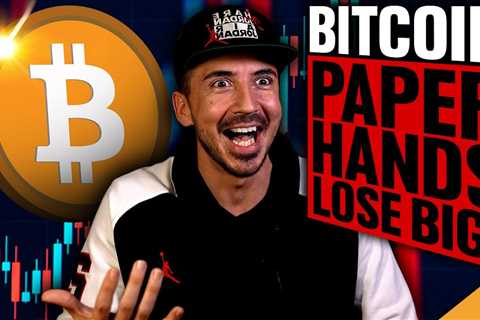 Bitcoin Paper Hands Lose Big! (Worst Bear Market Mistakes)