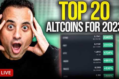 Top 20 ALTCOIN BUYS For 2023! | THESE WILL SHOCK YOU!!