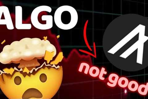 ALOGRAND INVESTORS NEED TO BEWARE OF THIS! | ALGORAND PRICE ANALYSIS | CRYPTO NEWS