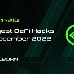 Biggest DeFi Hacks in December 2022