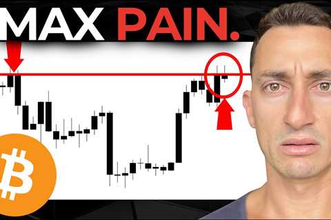 This Will Spell Max PAIN For Crypto Traders IF This Major Bitcoin Signal Fails Here