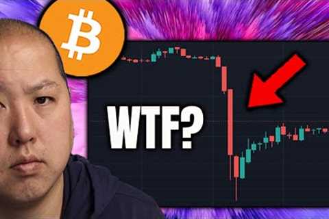 Why Did Bitcoin Suddenly DUMP???