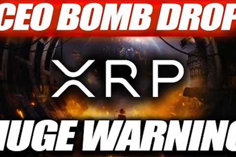 🚨RIPPLE CEO BOMB DROP💥CRYPTO DOT COM BUBBLE WARNING💥NEW WAY TO EARN XRP | RIPPLE XRP NEWS TODAY