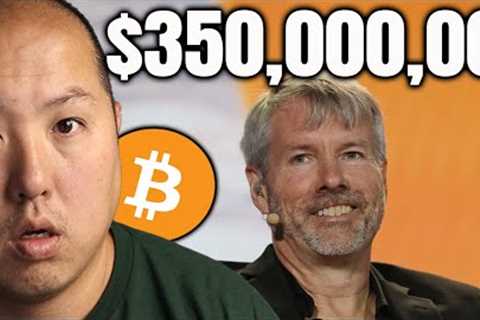 MASSIVE $350M Bitcoin Buy!