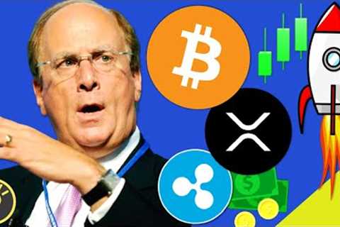 🚨BLACKROCK CEO INSANELY BULLISH ON CRYPTO! RIPPLE XRP VICTORY LAP & COINBASE STAKING NEWS