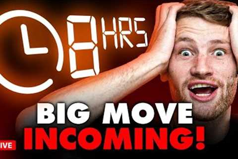 EXPECT A HUGE Crypto Move In 8 HOURS! (WATCH BEFORE 2PM EST)