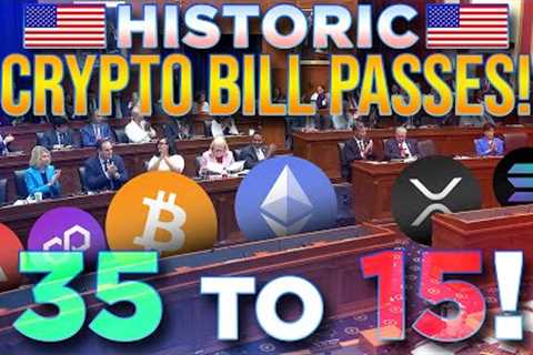 Historic U.S. Crypto Bills Pass!✔️Shocking Majority Vote!🚨