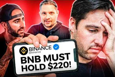 URGENT: If BNB Losses $220 Bitcoin Will NUKE!