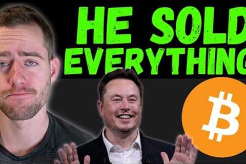 ELON MUSK JUST SOLD BITCOIN! CRYPTO IS CRASHING!