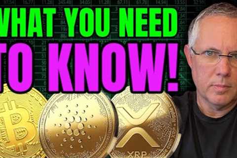 🚨 WHAT YOU NEED TO KNOW ABOUT CRYPTO - RIGHT NOW! BREAKING CRYPTO NEWS! 🚨