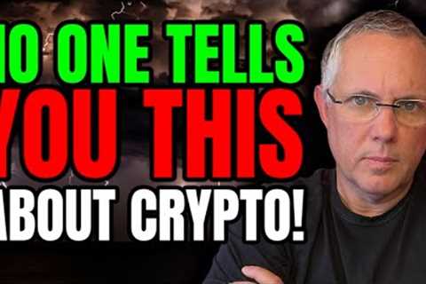 WHAT NO ONE TELLS YOU ABOUT CRYPTO INVESTING!