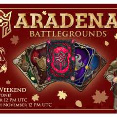 Play and Earn in Aradena Battlegrounds Playtest Weekend