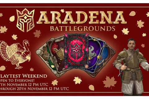 Play and Earn in Aradena Battlegrounds Playtest Weekend