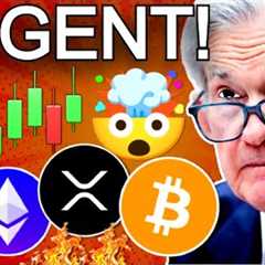 🚨PREPARE FOR A VOLATILE WEEK FOR BITCOIN & ALTCOINS AS FED TALKS RATE CUTS!