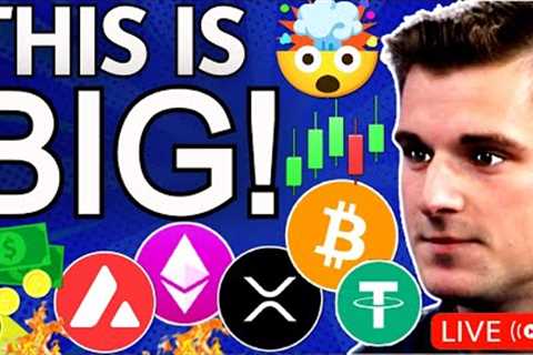 BIG CRYPTO NEWS! Bo Hines Tether, Avalanche Avax Stablecoins, Huge Ethereum Buy!