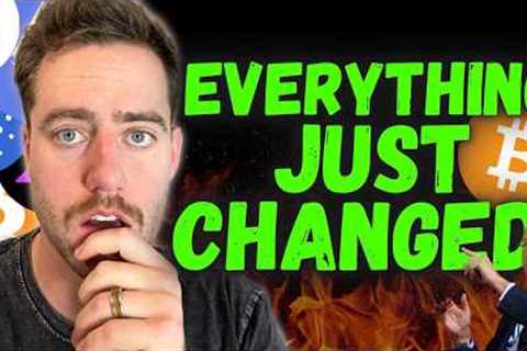BITCOIN NEWS YOU NEED TO KNOW NOW!! It's HAPPENING!!!