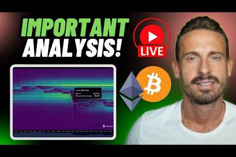 BITCOIN AND CRYPTO LIVE!! (Important Setups)