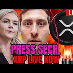 XRP CRASHING LIVE!🔴XRP TRUMP PRESS NEWS