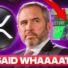 NEW RIPPLE CEO INTERVIEW!!!: ''''XRP WILL LITERALLY REPLACE SWIFT'''' (What?!?)