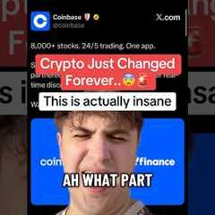 Crypto Just Changed Forever…😨🚨