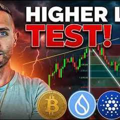 CRYPTO Market Panic As BITCOIN Falls! Don’t Miss This Target (Altcoin Opportunity)